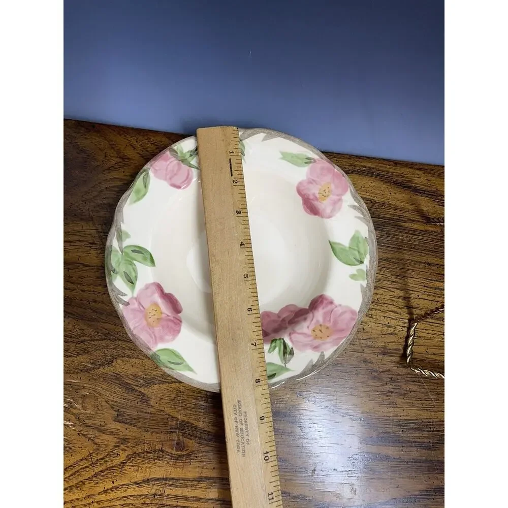 1 Franciscan‎ Johnson Bros 1995 ENGLAND Soup Bowl Pasta 8” Desert Rose